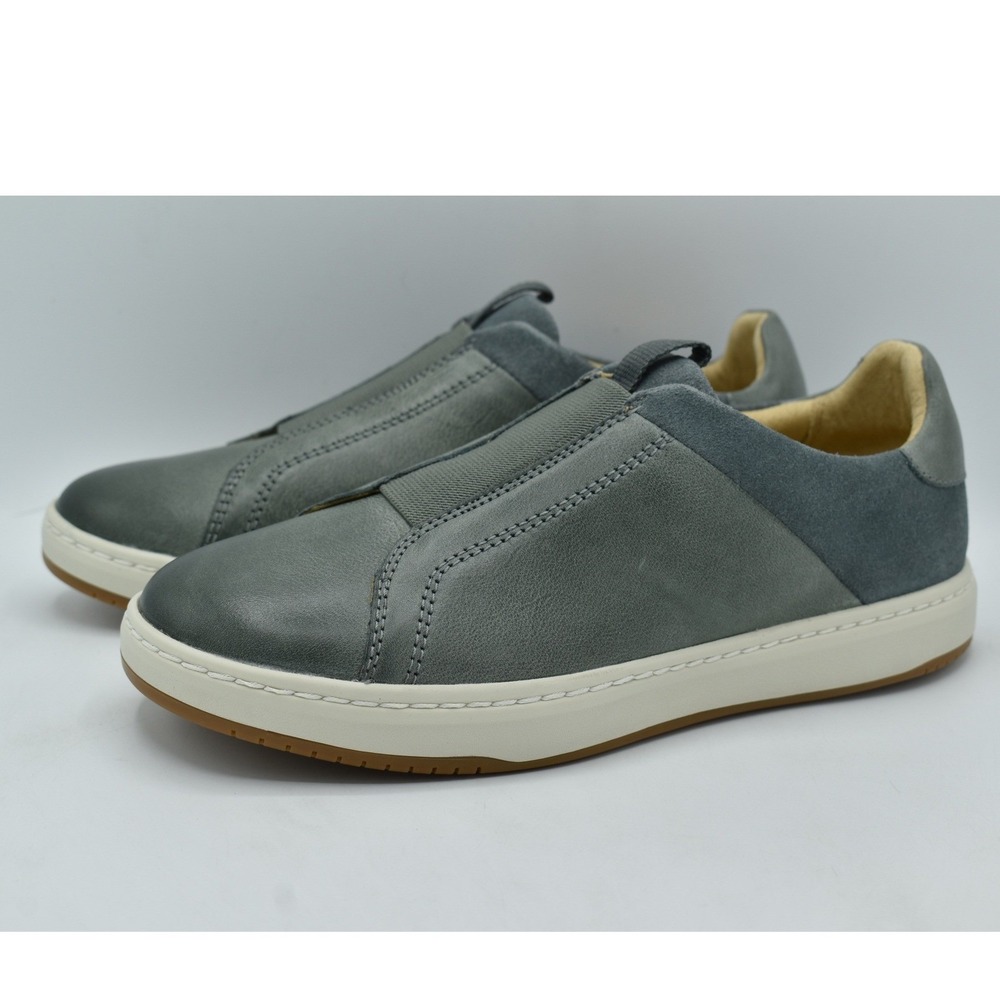 Dansko Womens EU 38 Jenn Milled Burnished Denim Leather Slip On Sneakers Shoes